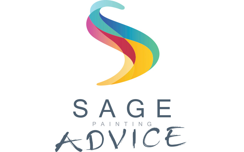 Grimmel. Logo Design Sage Painting Advice